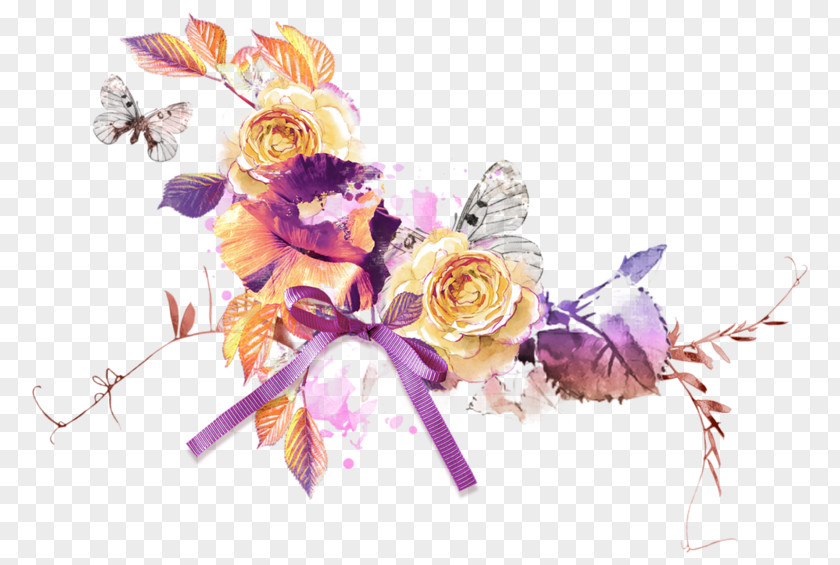 Adobe Photoshop Design Flower Painting PNG