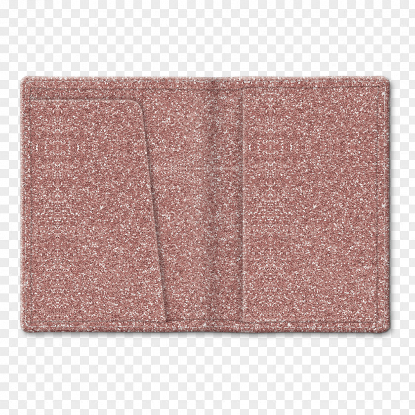 Artificial Leather Place Mats Rectangle Pink M PNG