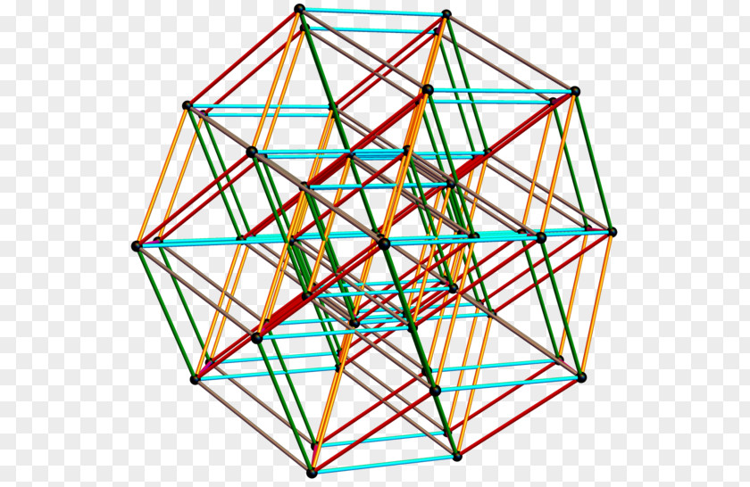 Cube 6-cube Hypercube Six-dimensional Space PNG