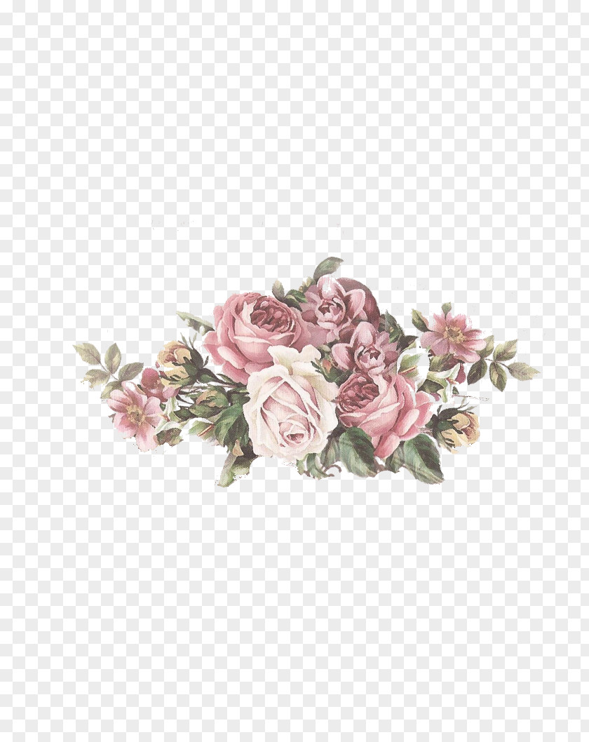 Flower Bouquet Floral Design Garden Roses PNG