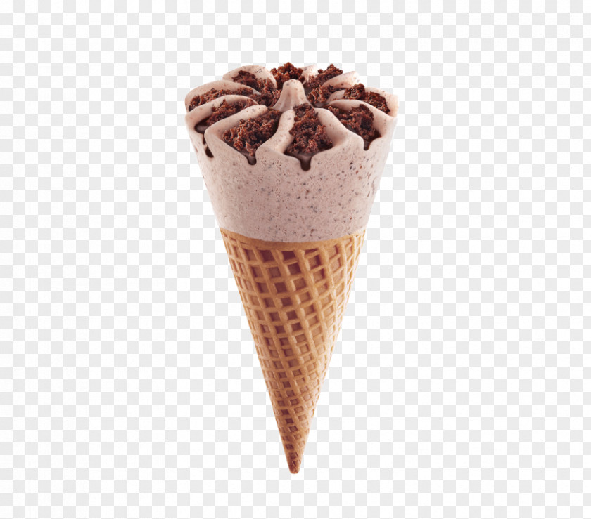 Ice Cream Chocolate Cones Soft Serve PNG