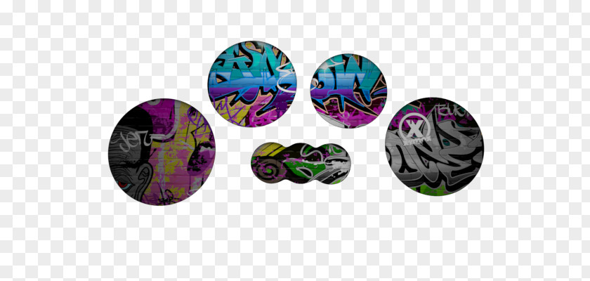 Personalized Graffiti Spock Purple Tenor Color PNG