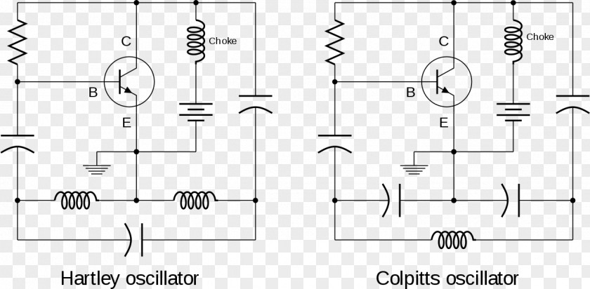 Electronic Oscillators Colpitts Oscillator Hartley Circuit LC PNG