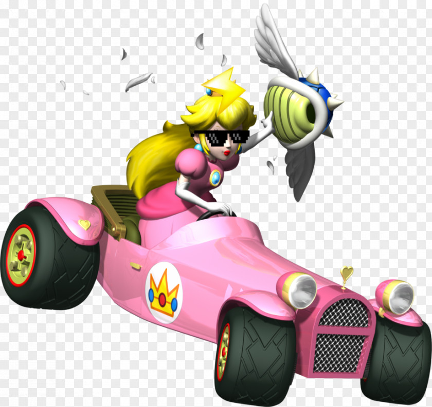 Mario Kart DS Princess Peach Bowser 7 PNG