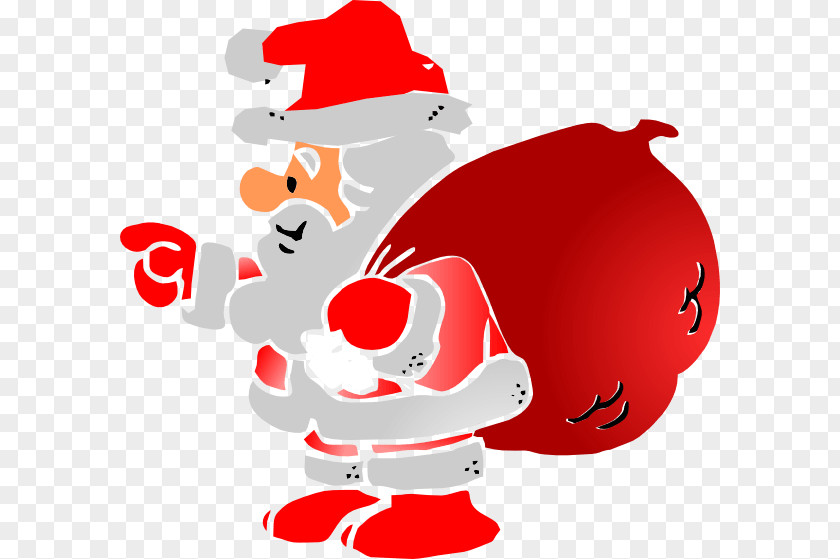 Secret Santa Drawing Claus PNG