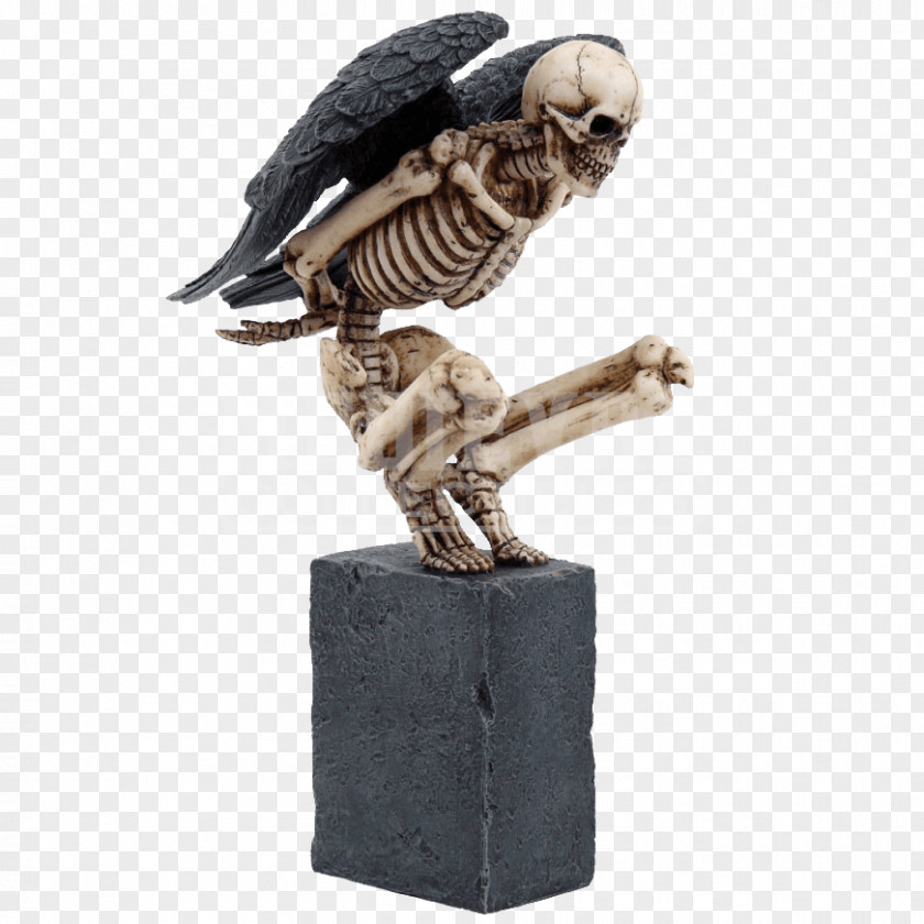 Skeleton Human Statue Death Azrael PNG