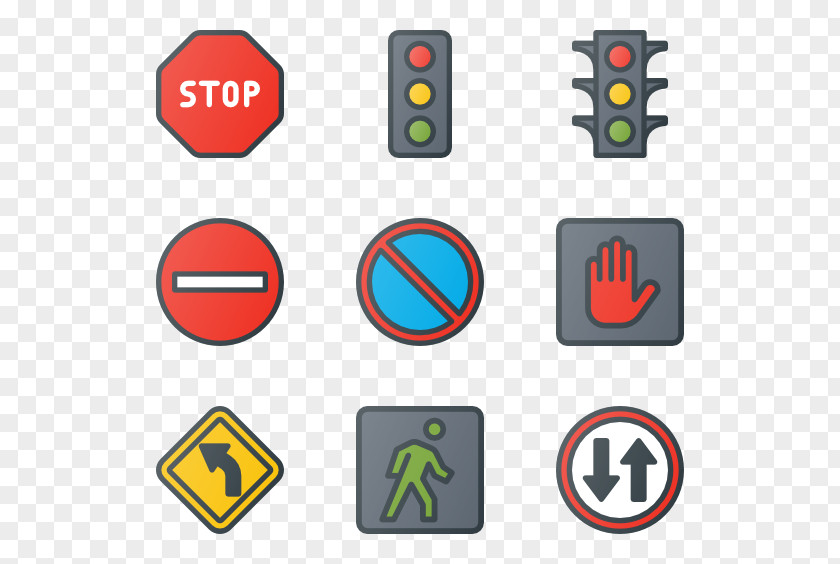 Traffic Road Sign Clip Art PNG