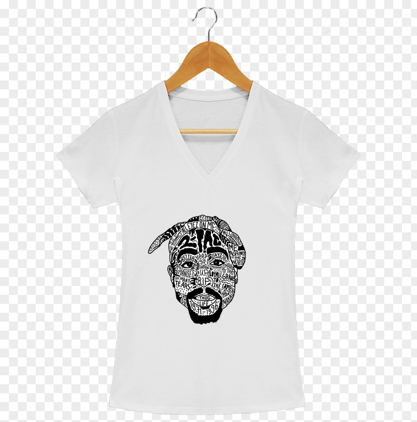 Tupac T-shirt Clothing Sleeve Collar PNG