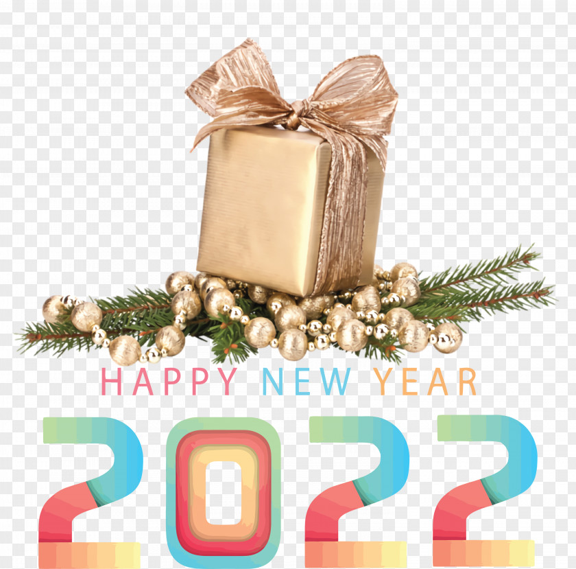 2022 Happy New Year PNG