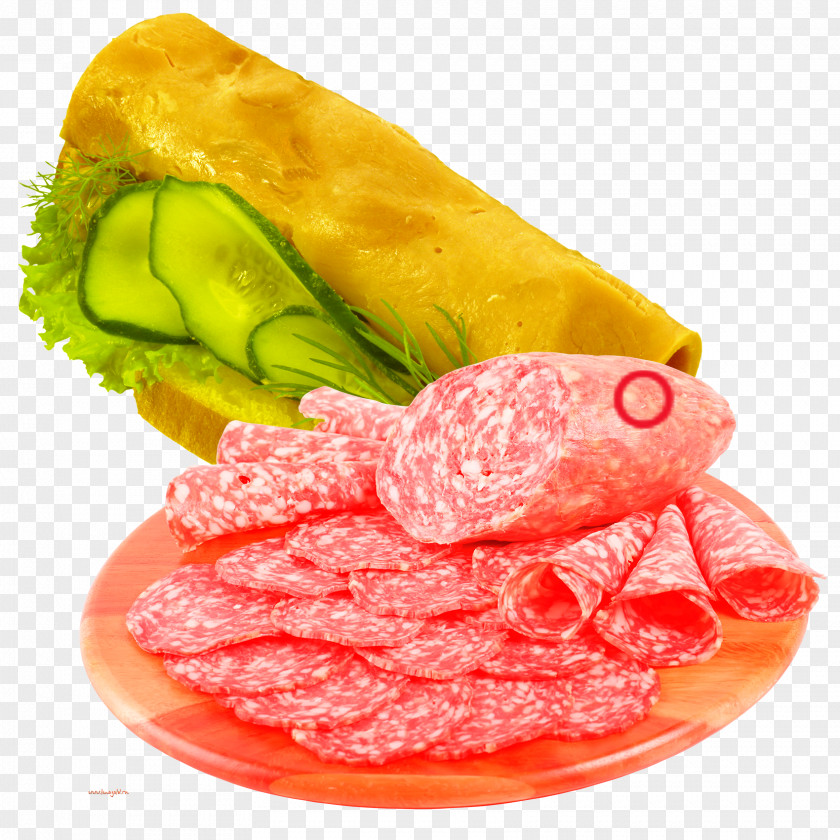 Delicious Golden Ham In Kind Sausage Hot Dog Bacon PNG