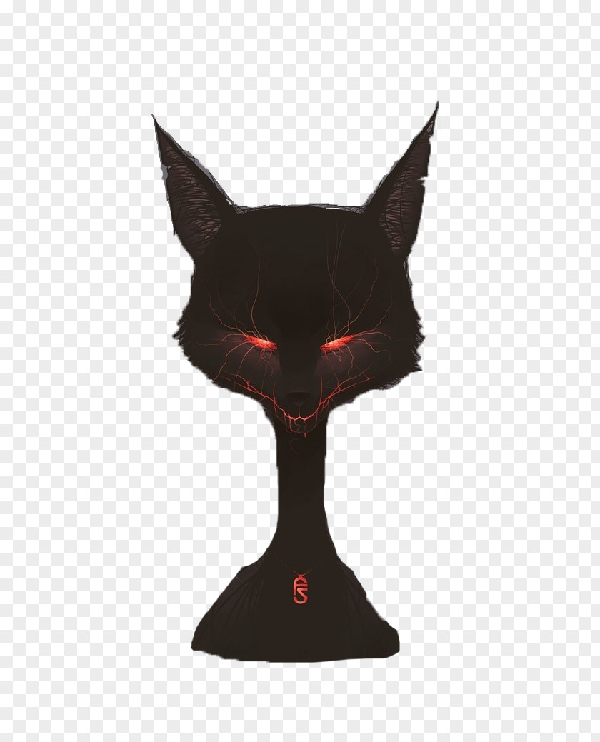 Evil Cat Black Demon PNG