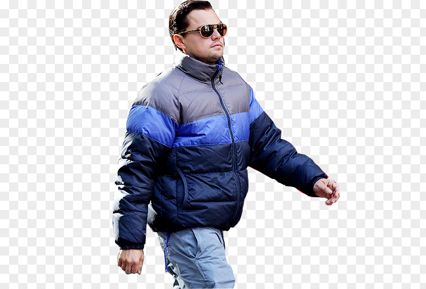 Leonardo Dicaprio DiCaprio Jacket Outerwear Hood Coat PNG