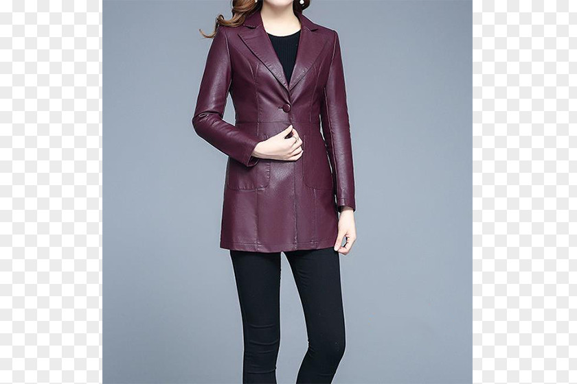Suit Blazer Fashion Coat Leather Jacket PNG