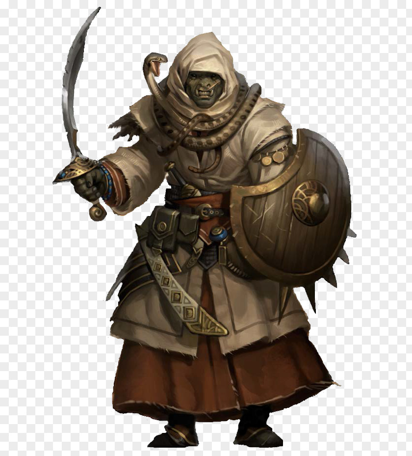 Dungeons & Dragons Pathfinder Roleplaying Game Half-orc Druid PNG