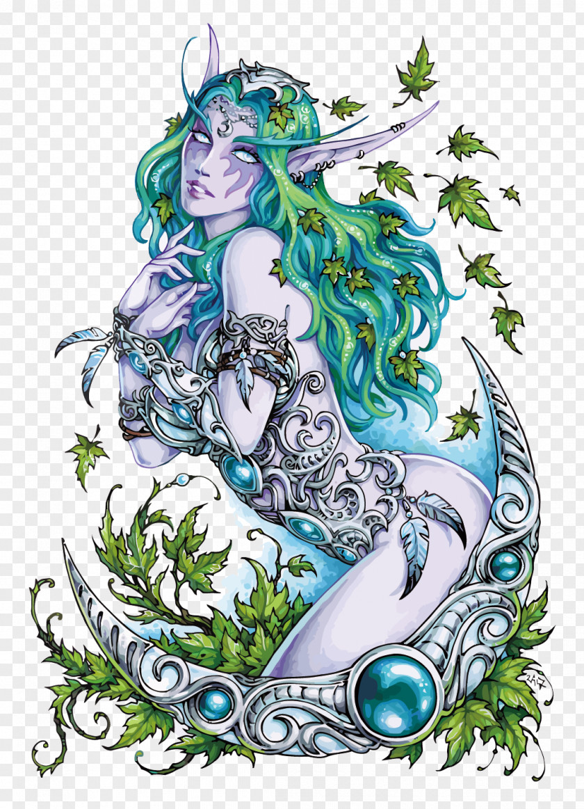 Vector Fairy World Of Warcraft Heroes The Storm Patreon Jaina Proudmoore Illustrator PNG