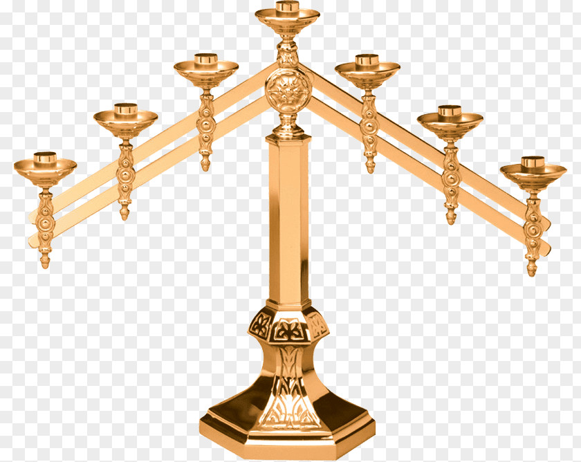 Candelabra Candlestick Lighting Sanctuary Lamp PNG