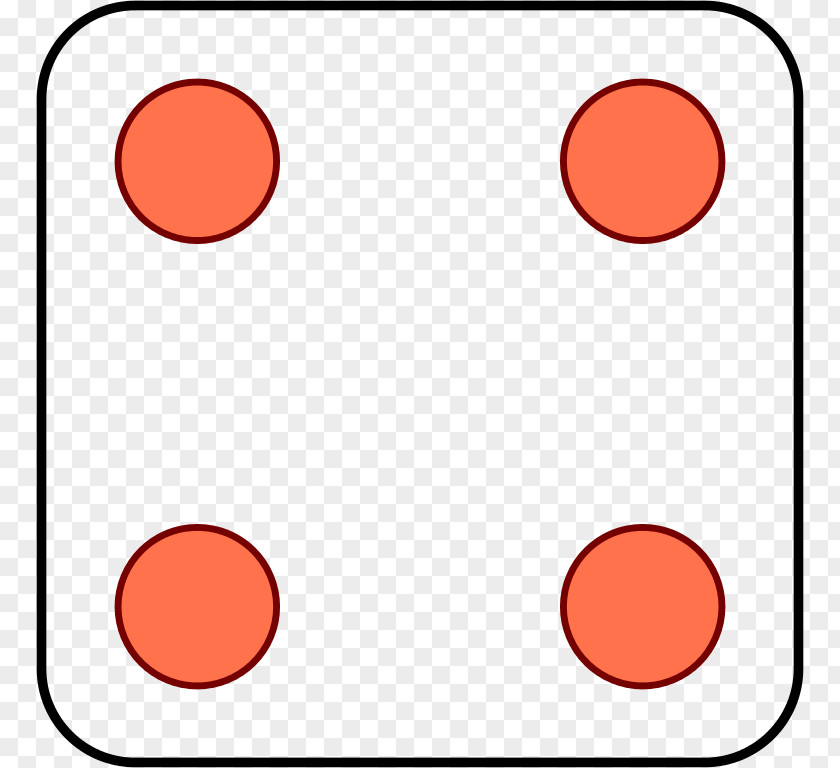 Dice 1 Area Pattern PNG