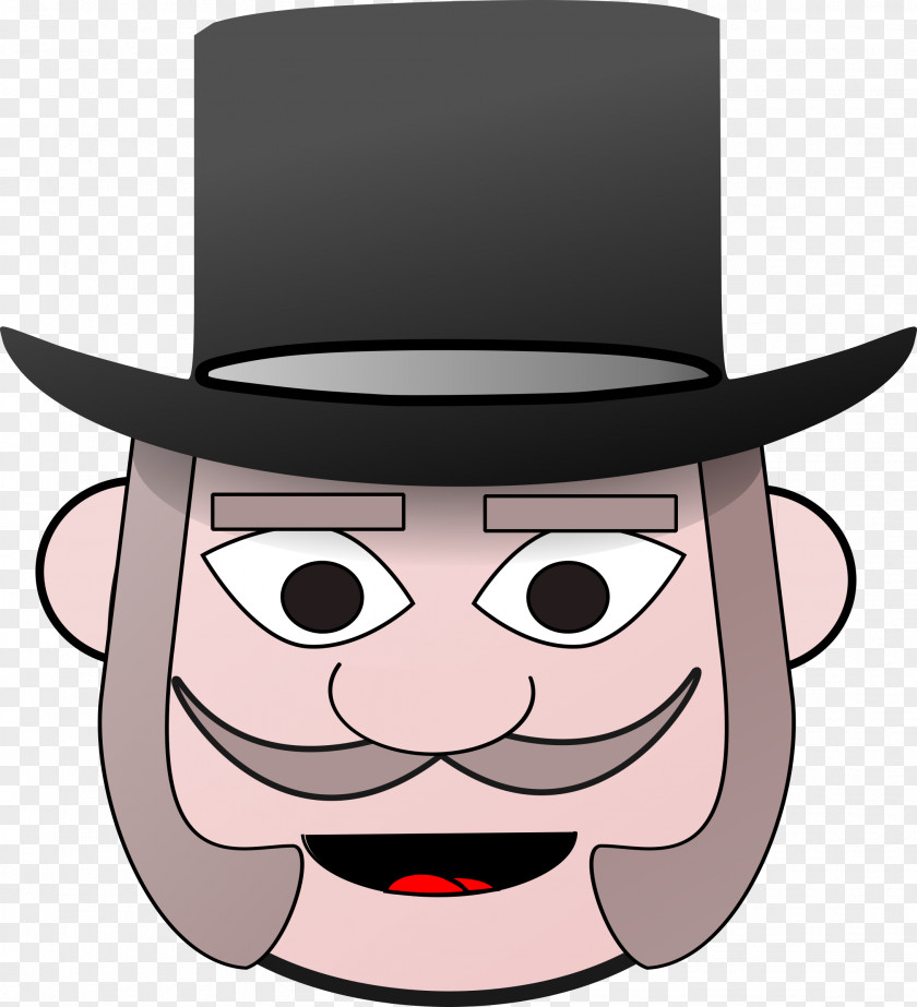 Gentleman Top Hat Clip Art PNG
