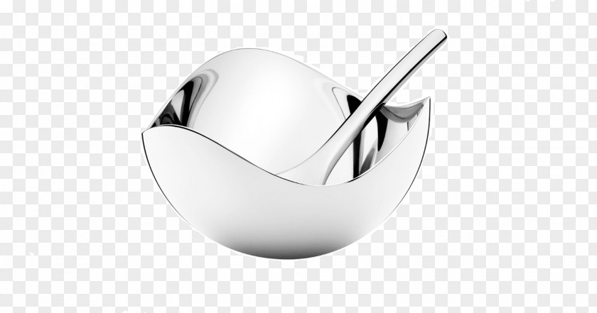 Georg Jensen Salt Cellar Spoon A/S Bowl And Pepper Shakers PNG
