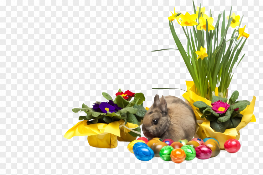 Holiday Flower Easter Egg PNG