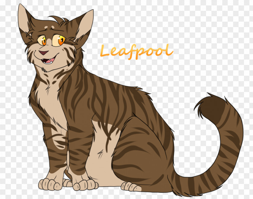 Warrior Cat Drawings In Color Whiskers Leafpool Tiger Drawing PNG