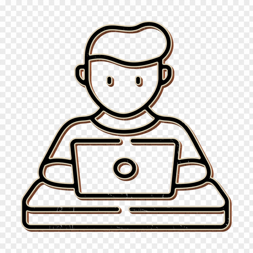 Browsing Icon Laptop Hobbies And Freetime PNG