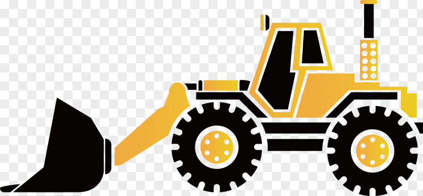 Bulldozer Excavator Heavy Equipment PNG