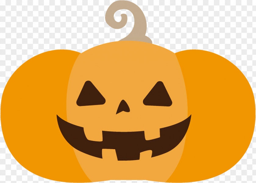 Cucurbita Smile Jack-o-Lantern Halloween Pumpkin Carving PNG