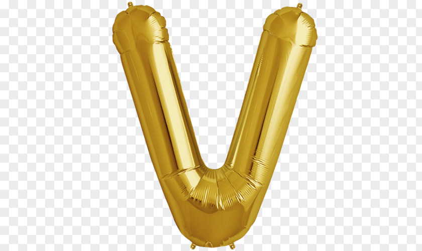 Gold Letter Mylar Balloon Party BoPET PNG