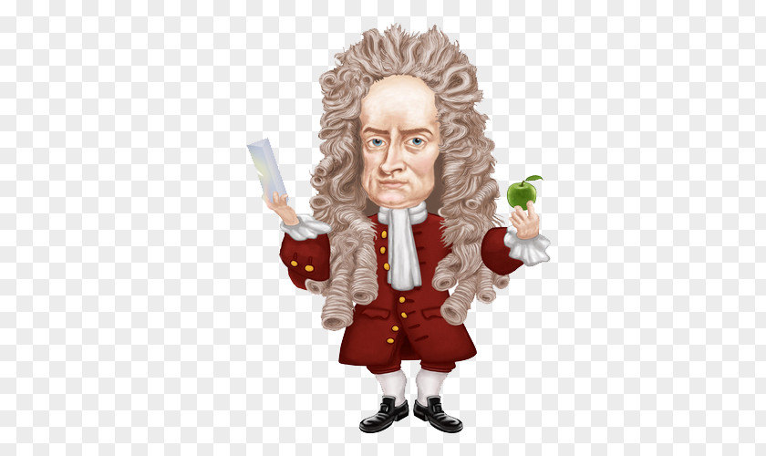 Indifferent Cliparts Isaac Newton Newtons Laws Of Motion Physicist Scientist Inventor PNG