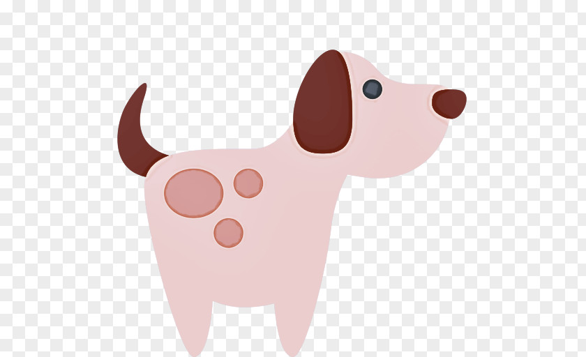 Puppy Dog Snout Pink M PNG