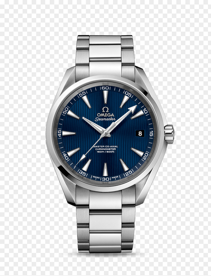 Blue Omega Watch Watches Male Table SA Seamaster Coaxial Escapement Chronometer PNG