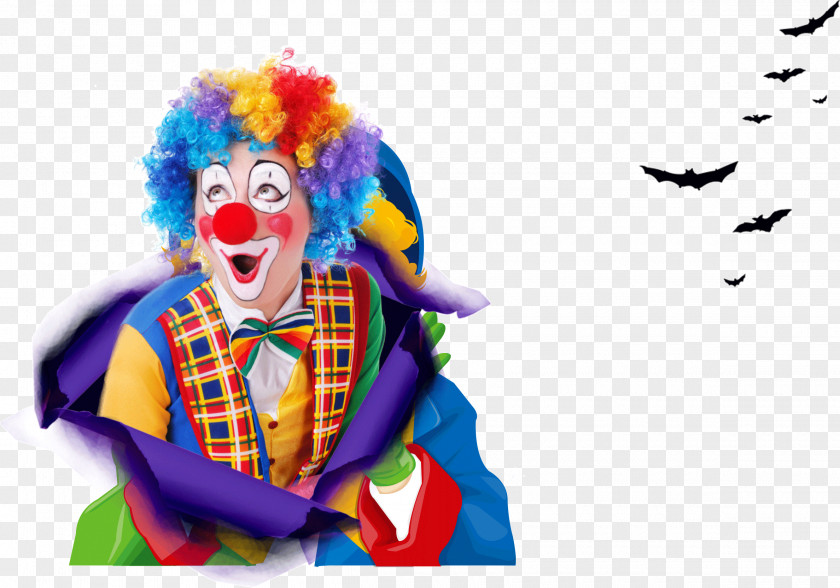Funny Clown Performance Circus PNG