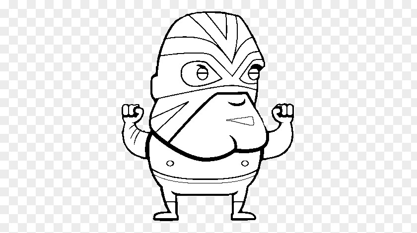 Lucha Libre Drawing Professional Wrestler Mask PNG