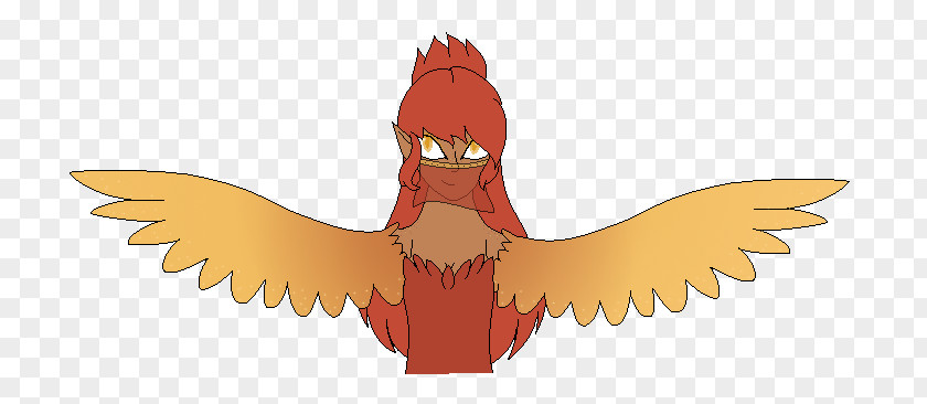 Phoenix Claw Eagle Animated Cartoon Illustration Beak PNG