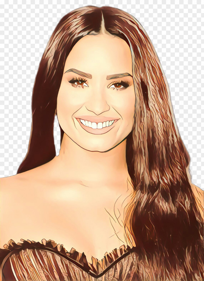 Brown Hair Beauty Face Eyebrow Hairstyle Skin PNG