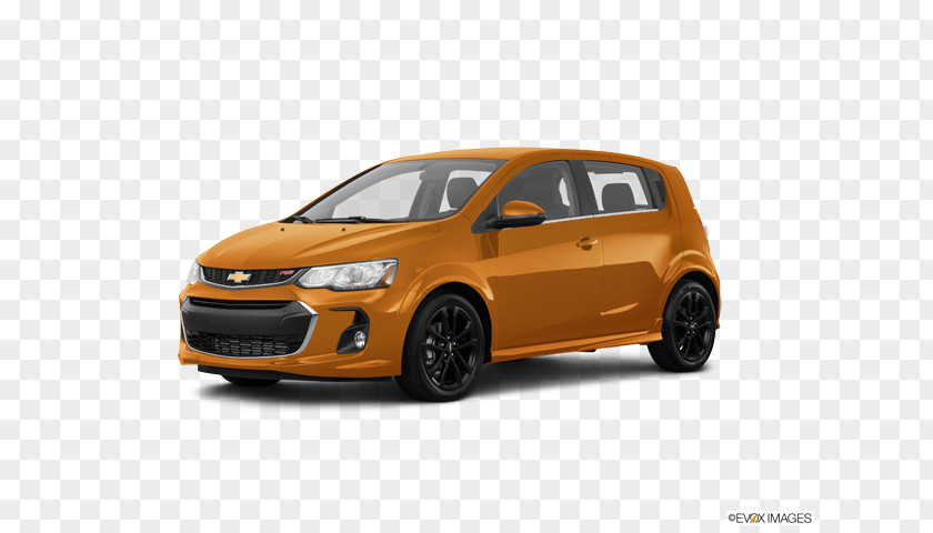 Chevrolet 2018 Sonic Hatchback Car LT Test Drive PNG