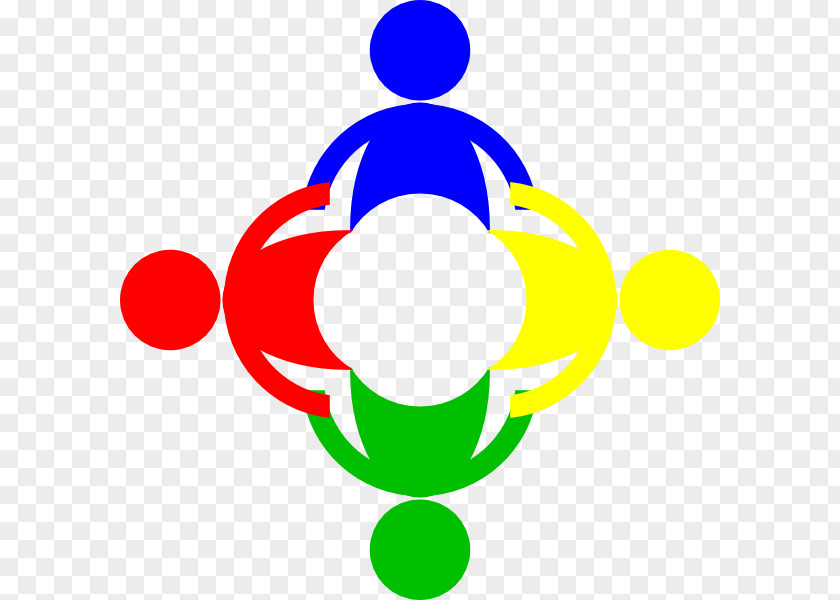 Community Holding Hands Circle Clip Art PNG