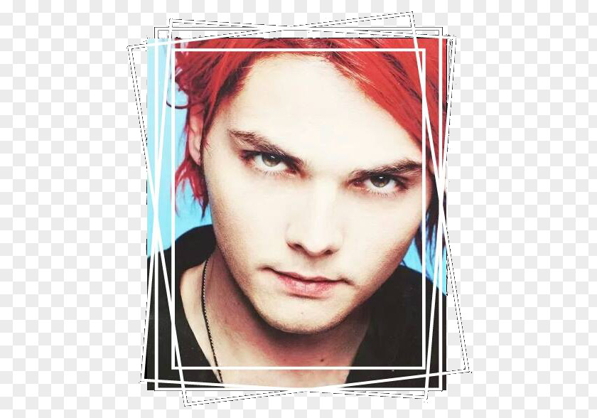 Hair Gerard Way Hairstyle Red PNG