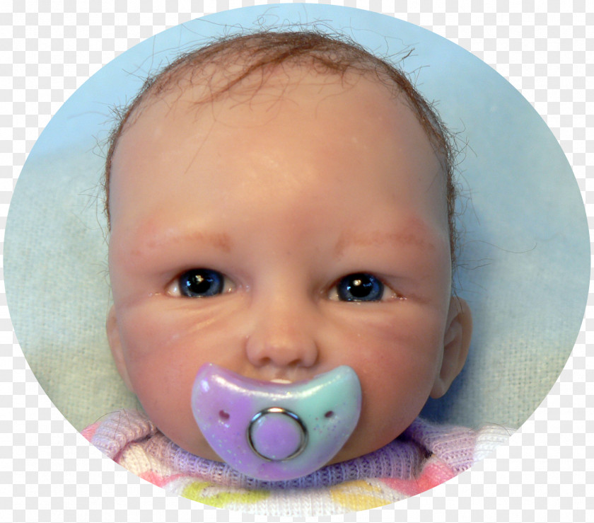 Newborn Baby Cheek Chin Forehead Eyebrow Lip PNG