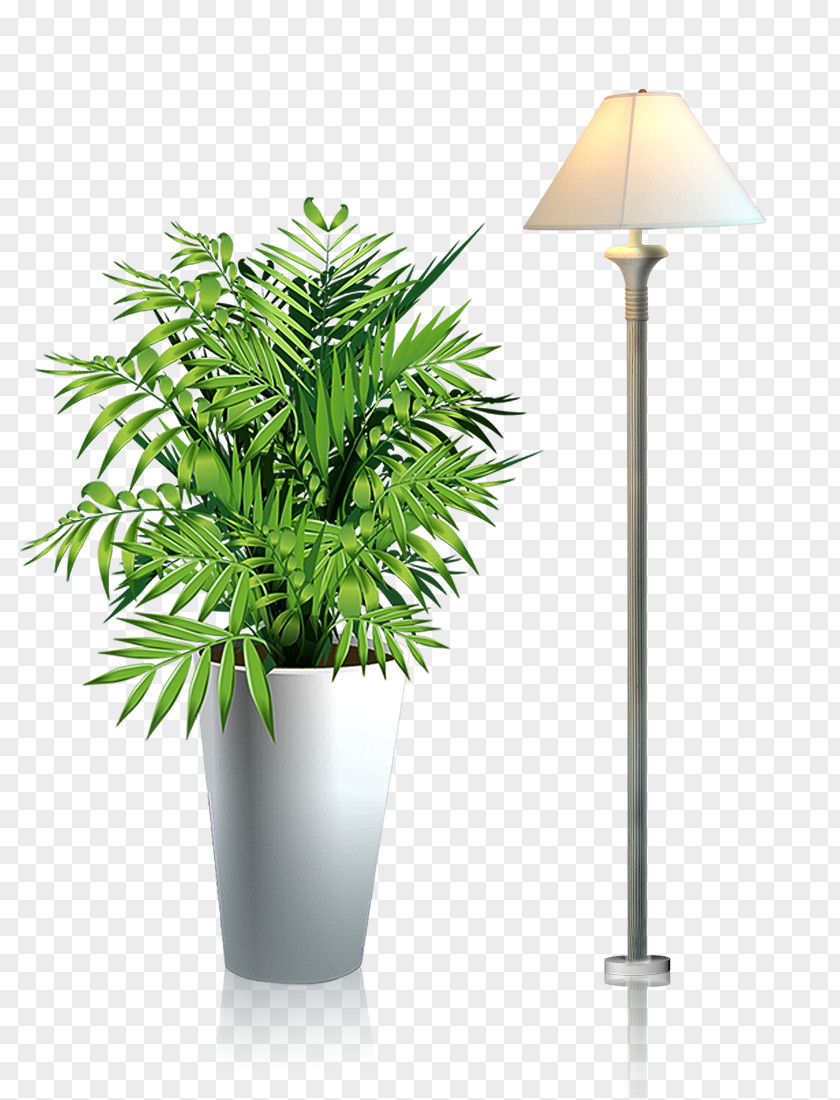 Potted Floor Lamp Grow Light Light-emitting Diode Hydroponics Lighting PNG