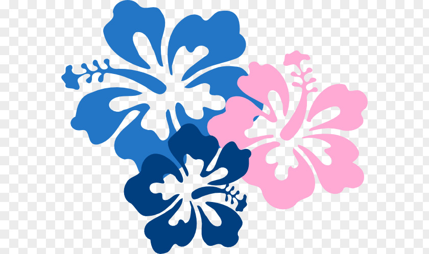 Blue Hibiscus Cliparts Cuisine Of Hawaii Hawaiian Flower Clip Art PNG