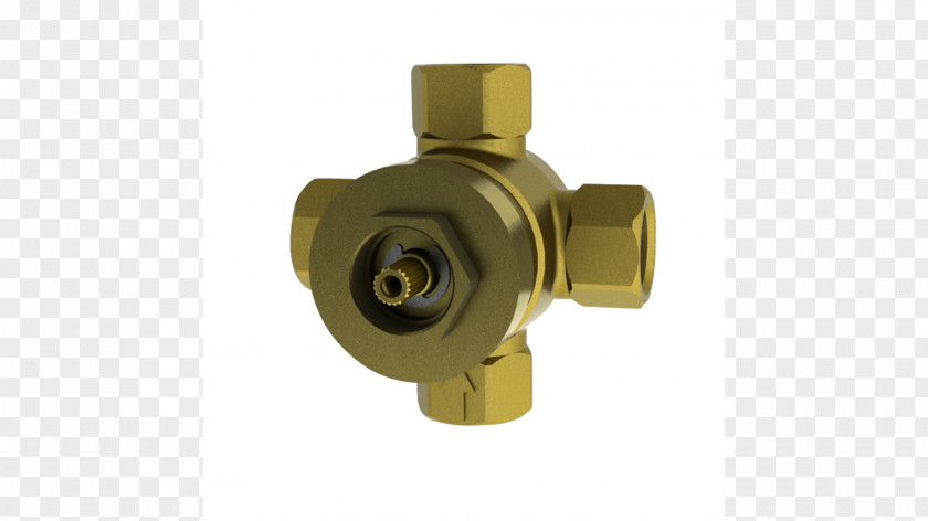 Brass Thermostatic Mixing Valve National Pipe Thread Toto Ltd. PNG