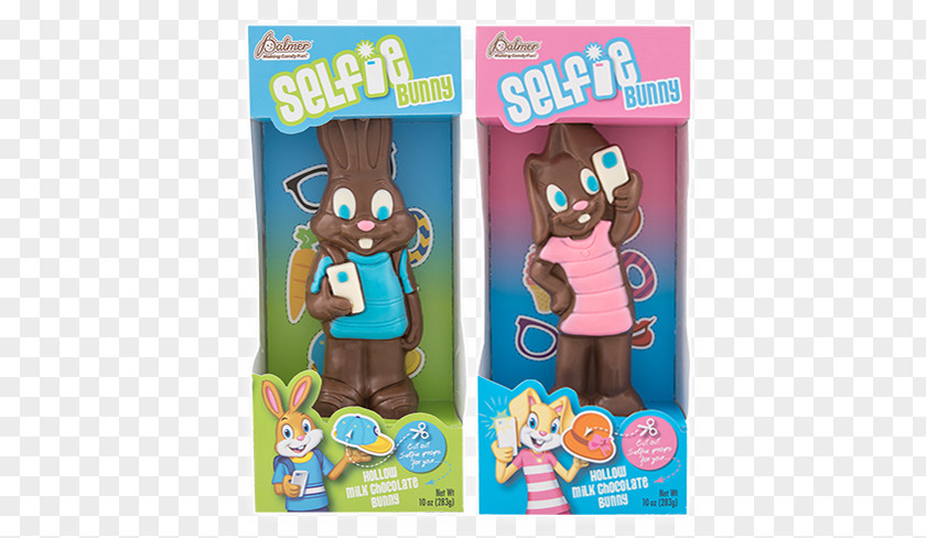 Chocolate Easter Bunny White Candy PNG