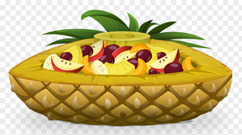 Fruit Salad Pineapple Tropical PNG