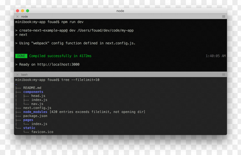 Github Screenshot GitHub ITerm2 Web Browser React PNG