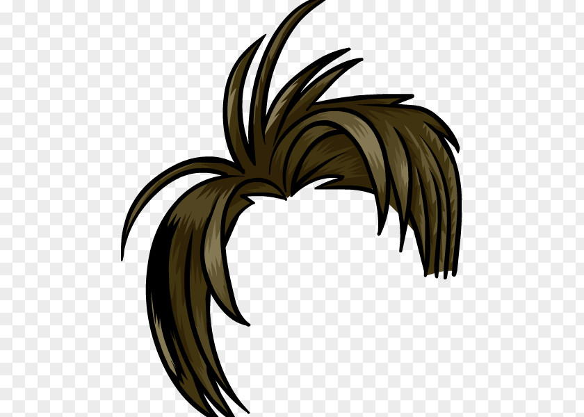 Hair Crops Club Penguin Wig Head Hairstyle PNG