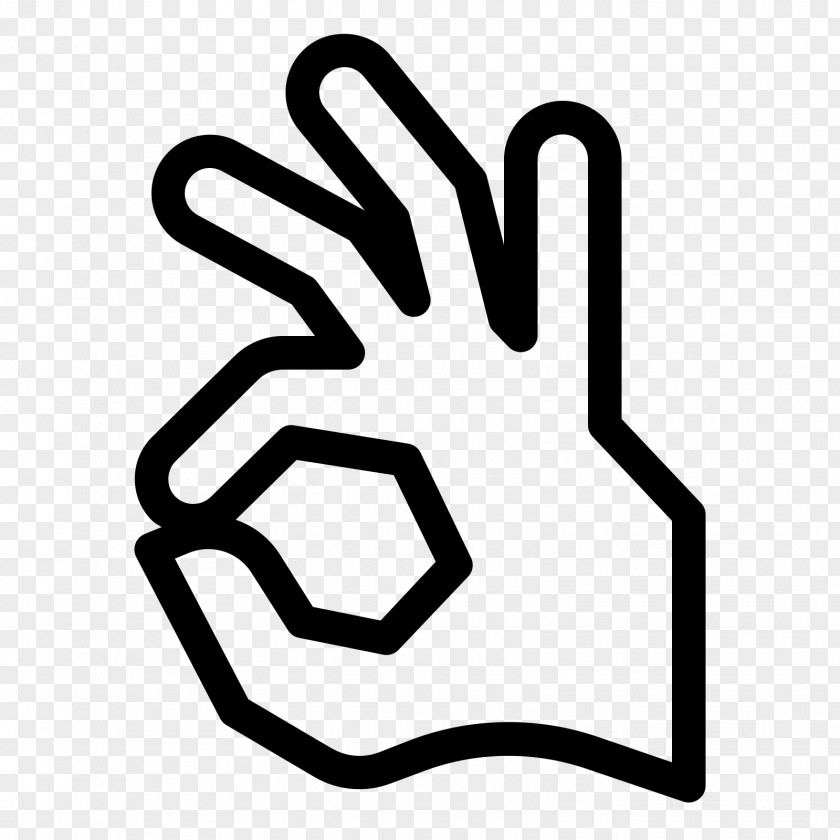 Hand Saw OK Symbol PNG