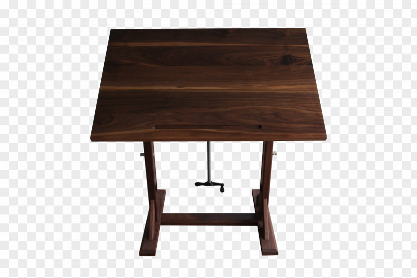 Table Coffee Tables Angle Wood Stain PNG