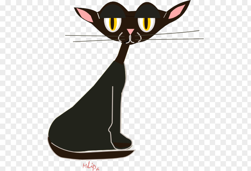 Kitten Whiskers Black Cat Domestic Short-haired Clip Art PNG